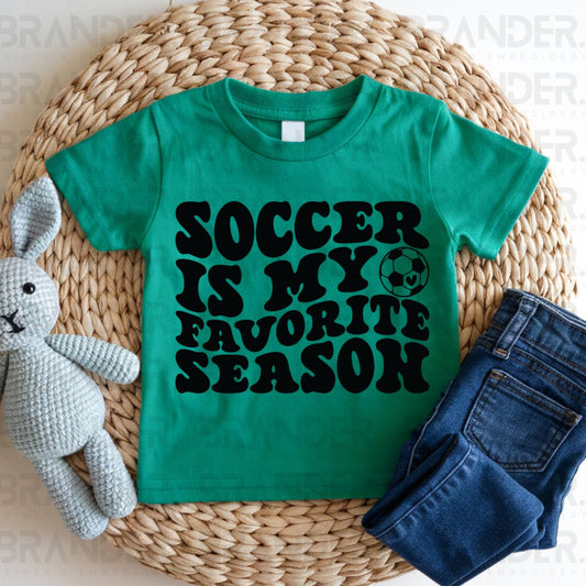 SOCCER IS MY FAVORITE SEASON - DTF TRANSFER