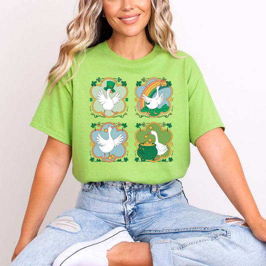 ST PATRICK'S DAY GOOSE FRAMES - DTF TRANSFER