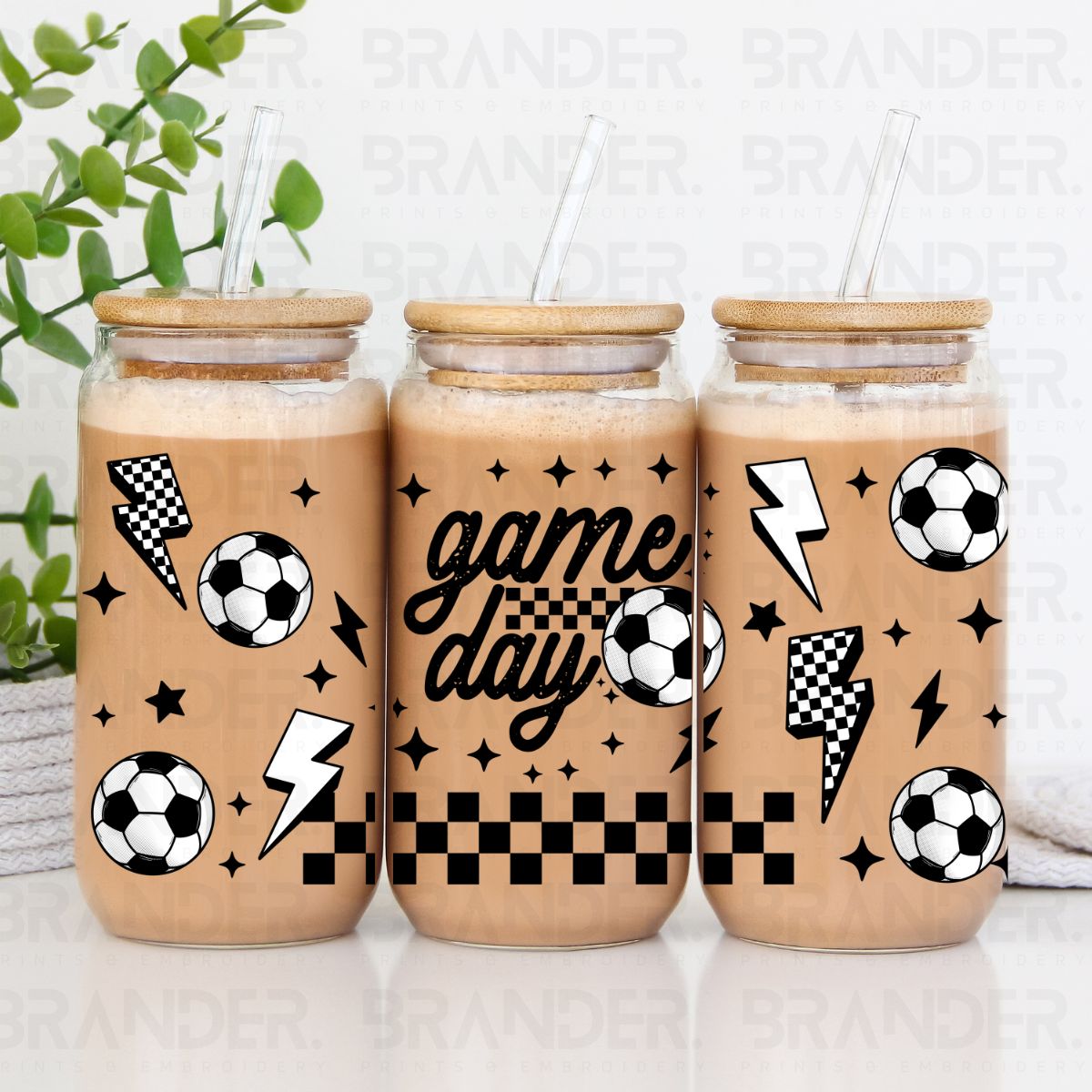GAME DAY *SOCCER* - 16 OZ - UV DTF