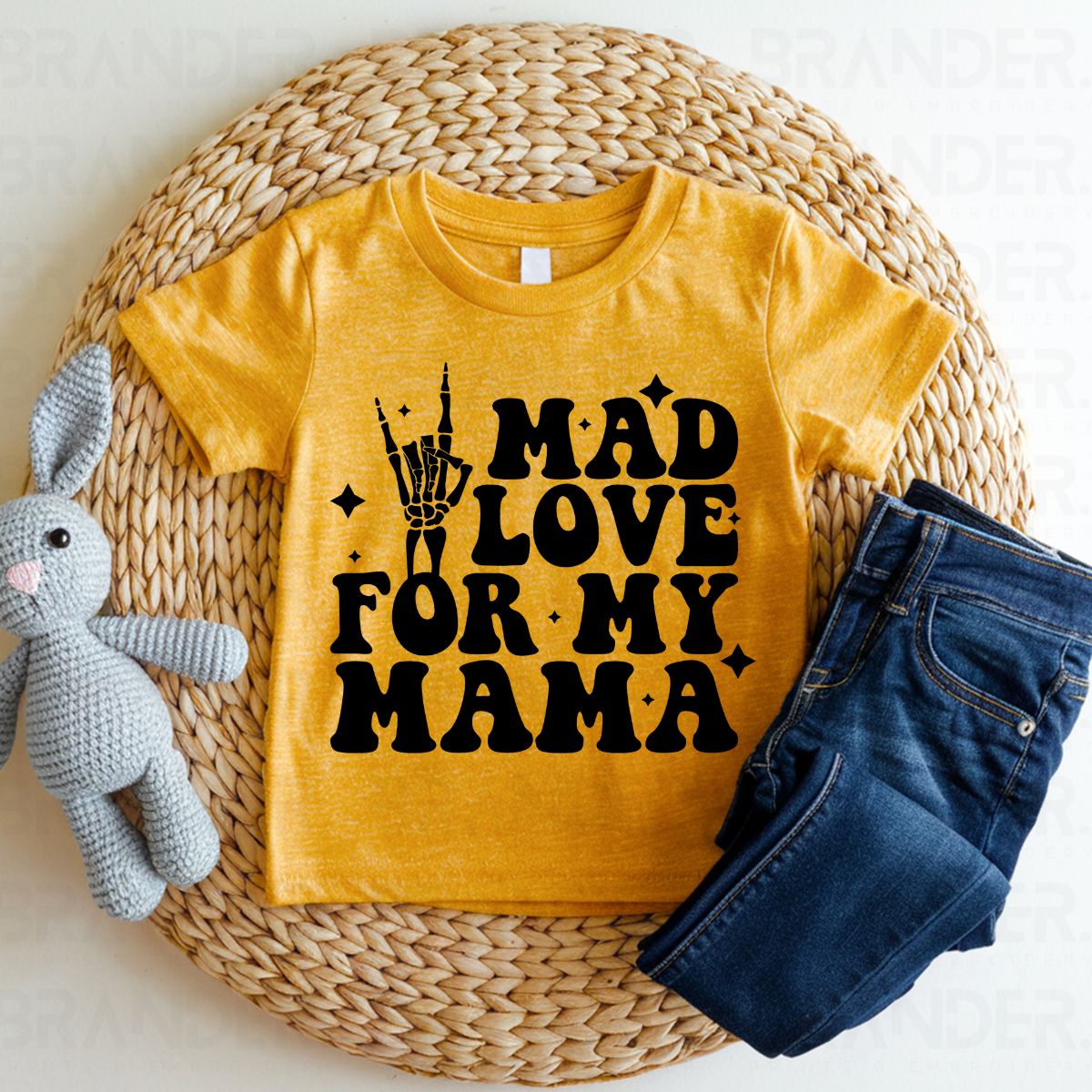 MAD LOVE FOR MY MAMA - DTF TRANSFER