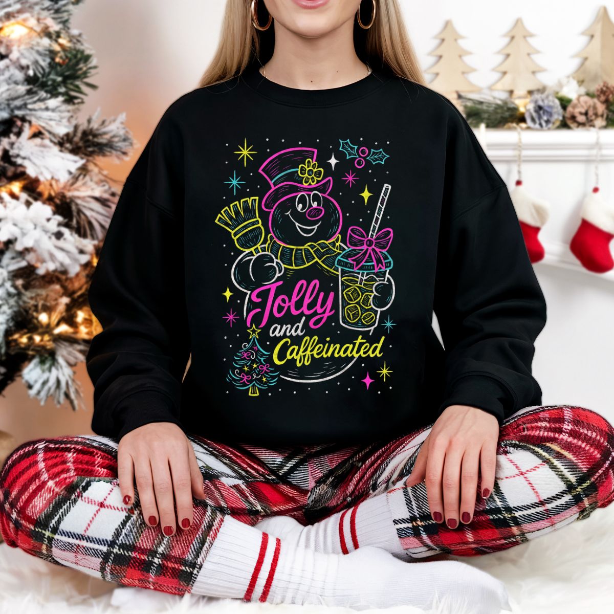 COQUETTE JOLLY AND CAFFEINATED - DTF TRANSFER