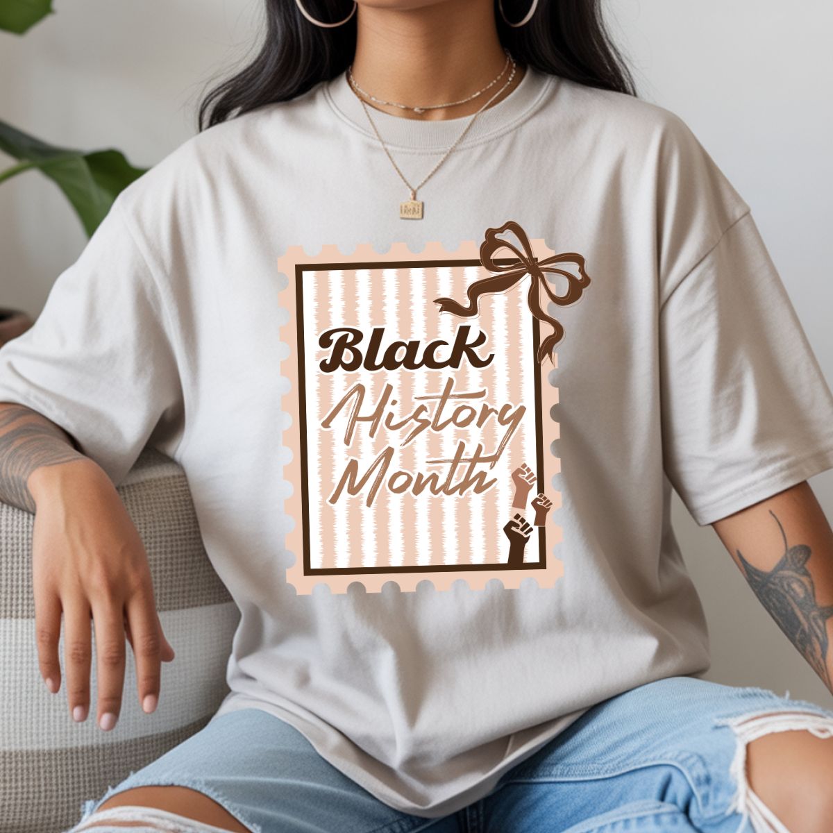 COQUETTE BLACK HISTORY MONTH - COMPLETED TEE