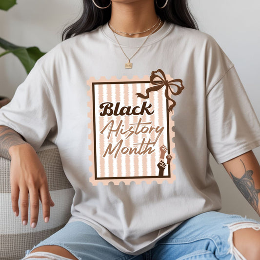 COQUETTE BLACK HISTORY MONTH - COMPLETED TEE