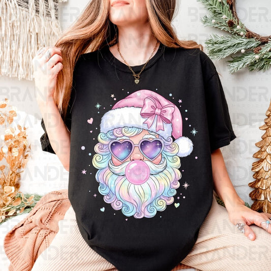COQUETTE IRIDESCENT SANTA - DTF TRANSFER