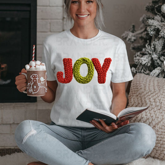 JOY *FAUX YARN* - DTF TRANSFER
