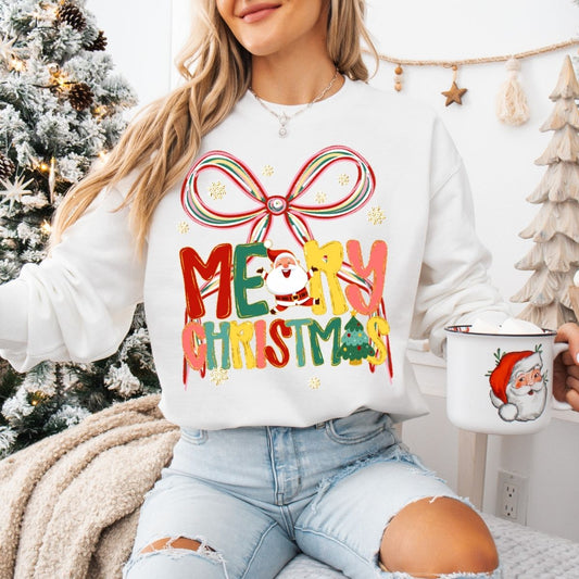 COQUETTE MERRY CHRISTMAS - DTF TRANSFER