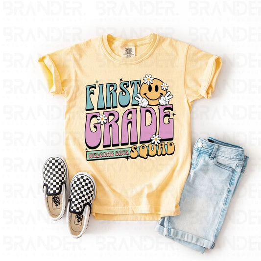 FIRST GRADE SQUAD - DTF TRANSFER