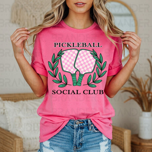 PICKLEBALL SOCIAL CLUB - DTF TRANSFER