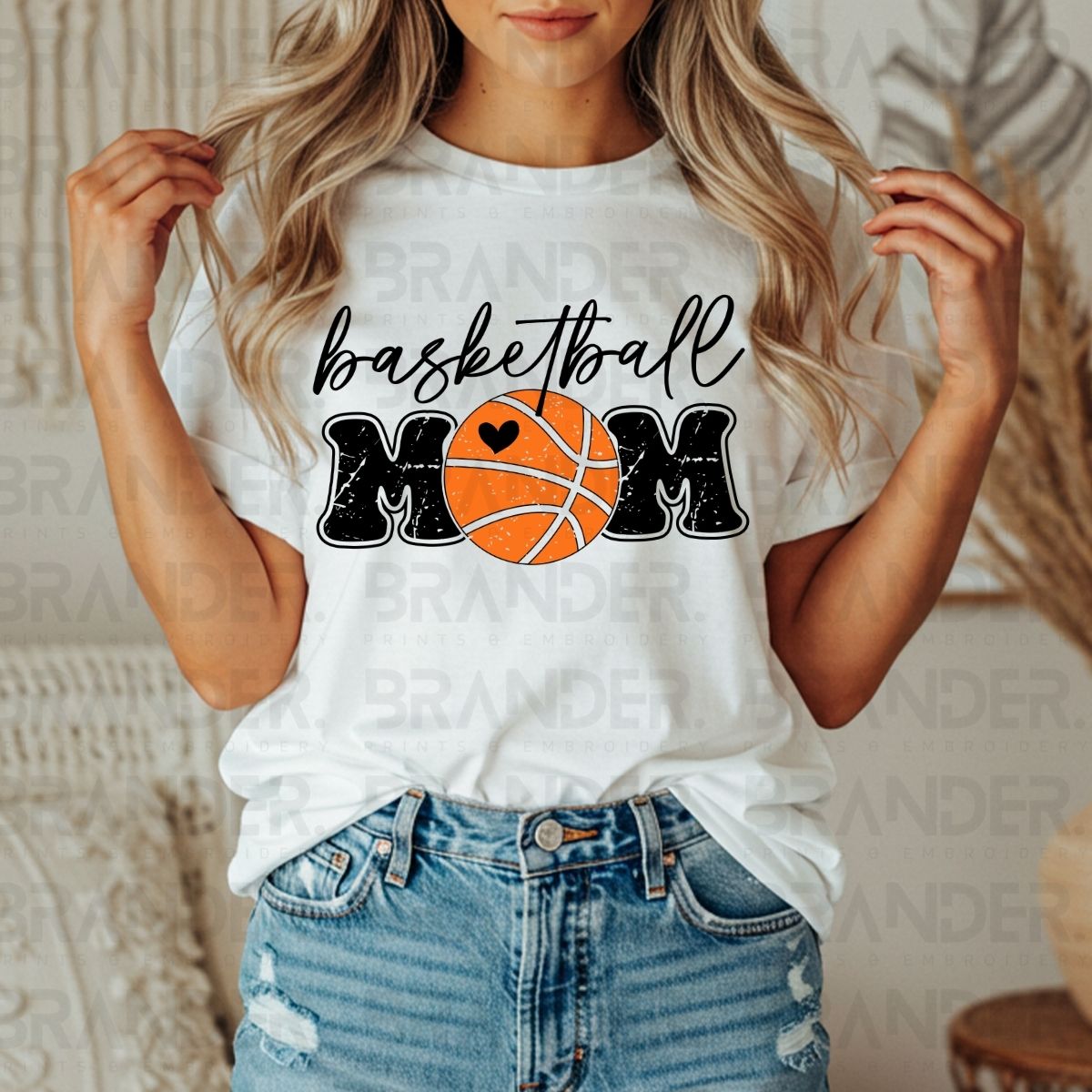 BASKETBALL MOM - DTF TRANSFER