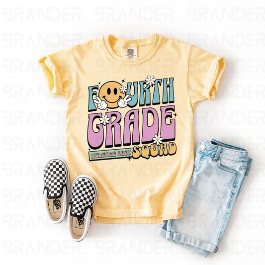 FOURTH GRADE SQUAD - DTF TRANSFER