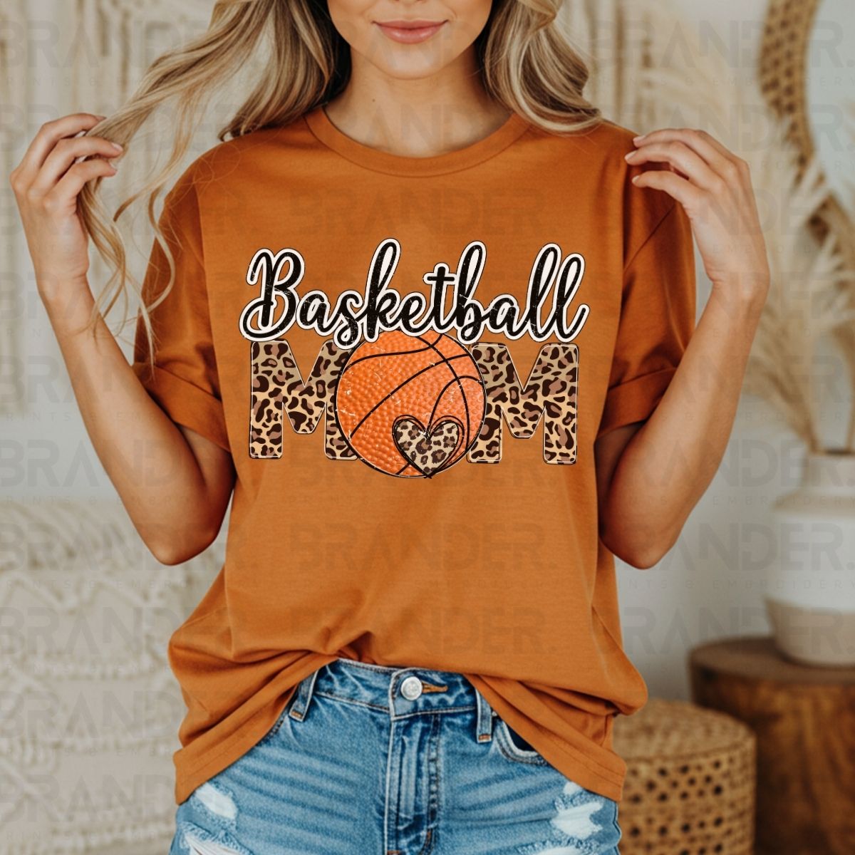 BASKETBALL MOM - DTF TRANSFER
