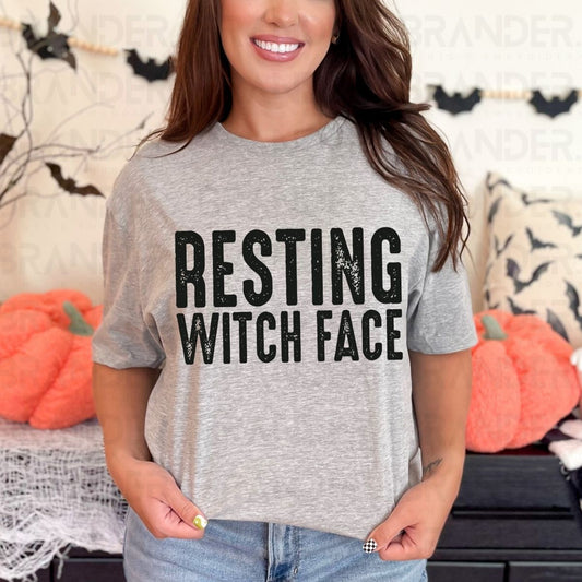RESTING WITCH FACE - DTF TRANSFER