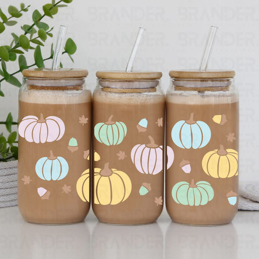 PASTEL PUMPKINS - 16 OZ - UVDTF