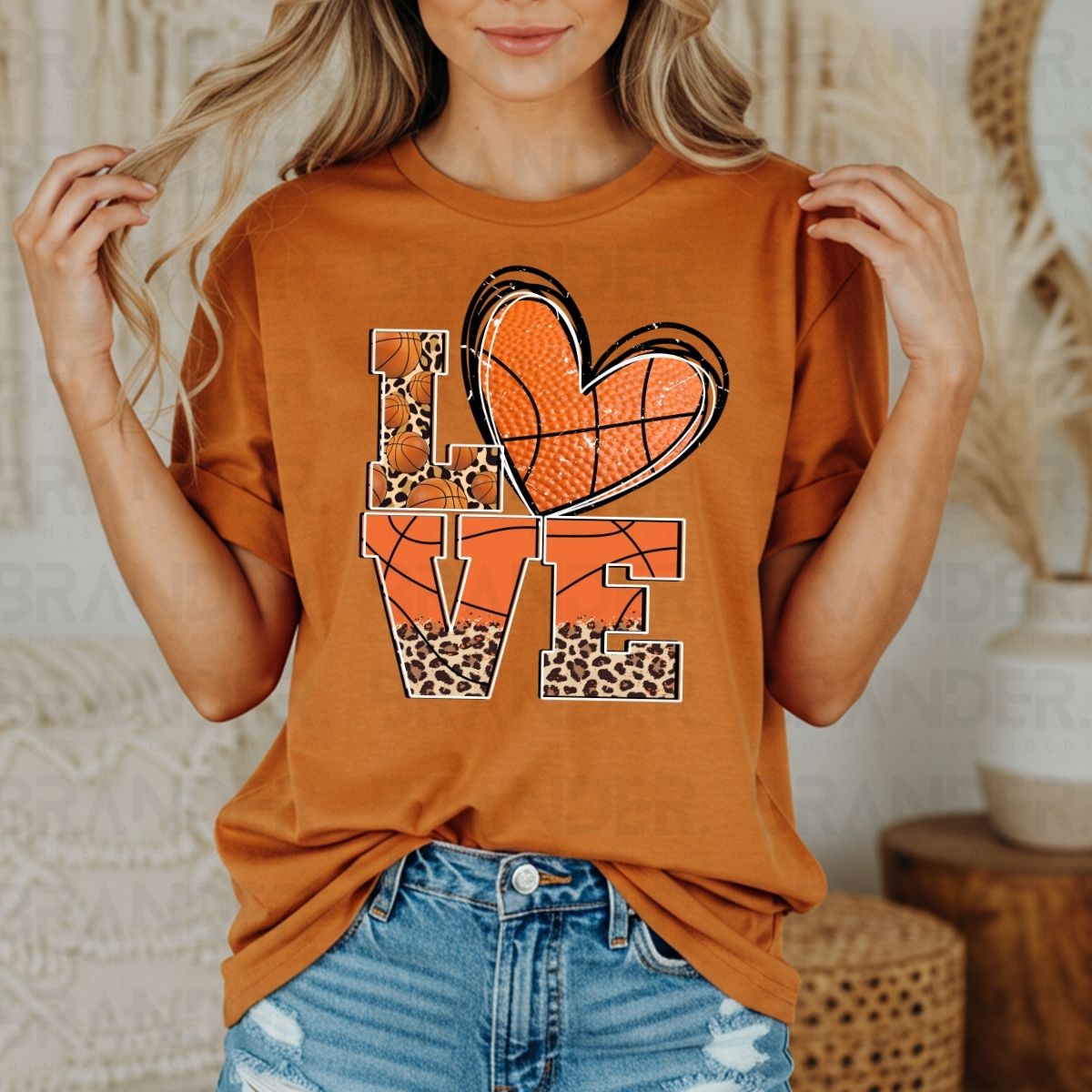 BASKETBALL LOVE - DTF TRANSFER