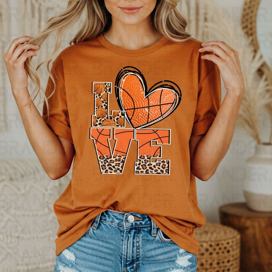 BASKETBALL LOVE - DTF TRANSFER