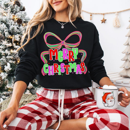 COQUETTE MERRY CHRISTMAS - DTF TRANSFER