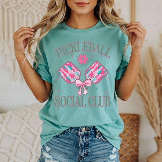 COQUETTE PICKLEBALL SOCIAL CLUB - DTF TRANSFER