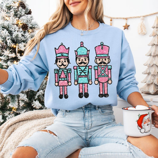 NUTCRACKERS *FAUX GLITTER* - DTF TRANSFER