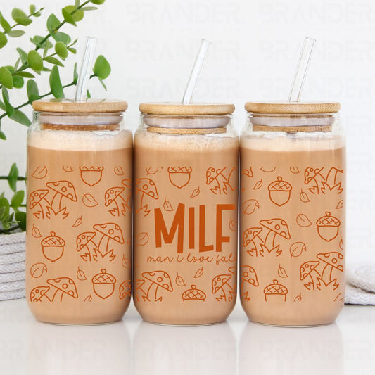 MILF MAN I LOVE FALL - 16 OZ - UVDTF