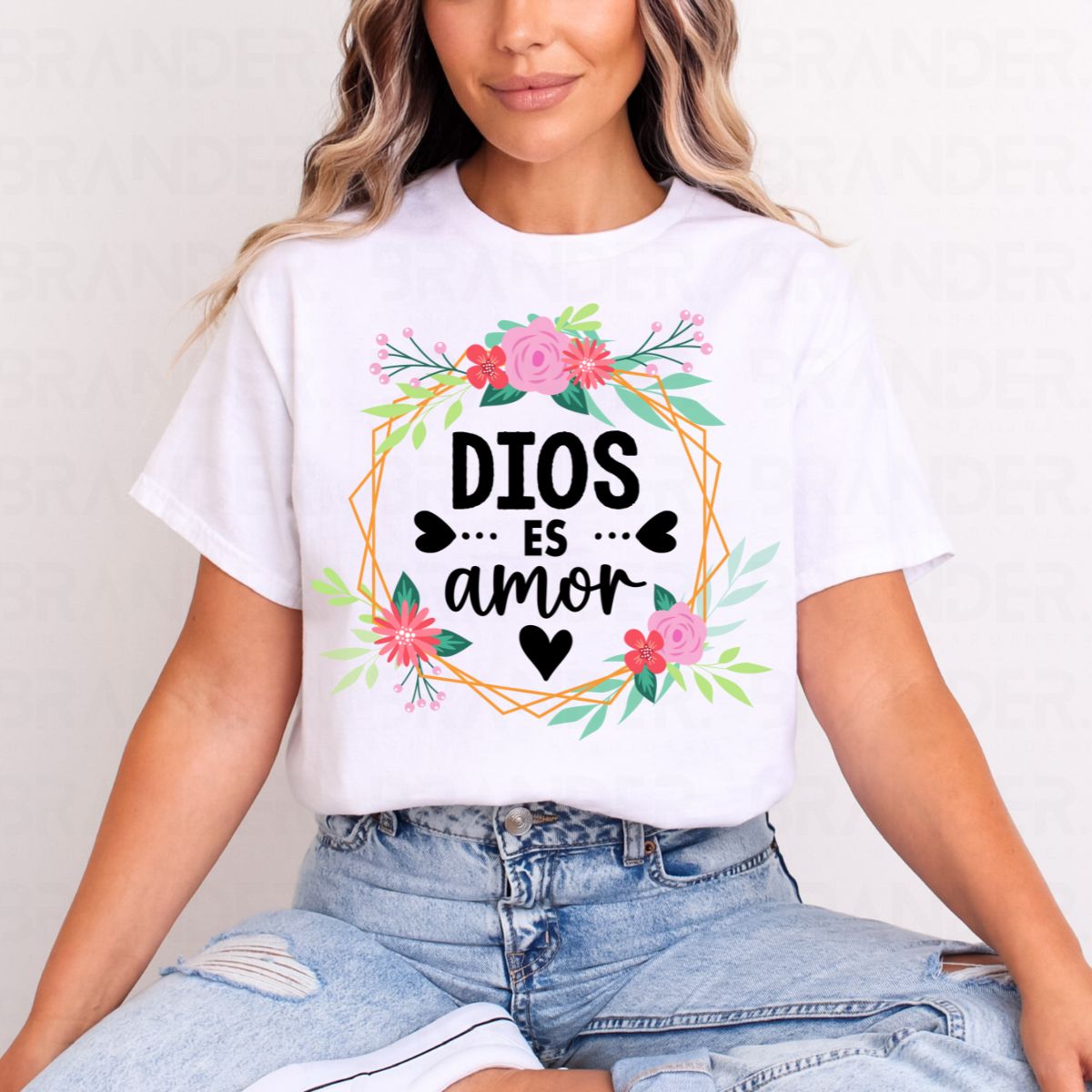 GOD IS LOVE - DTF TRANSFER