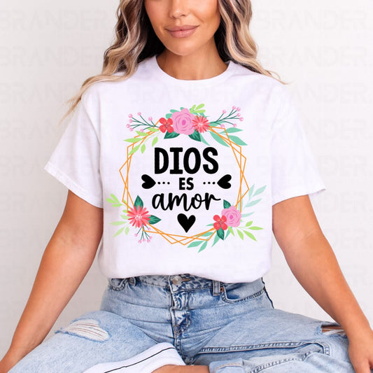 GOD IS LOVE - DTF TRANSFER