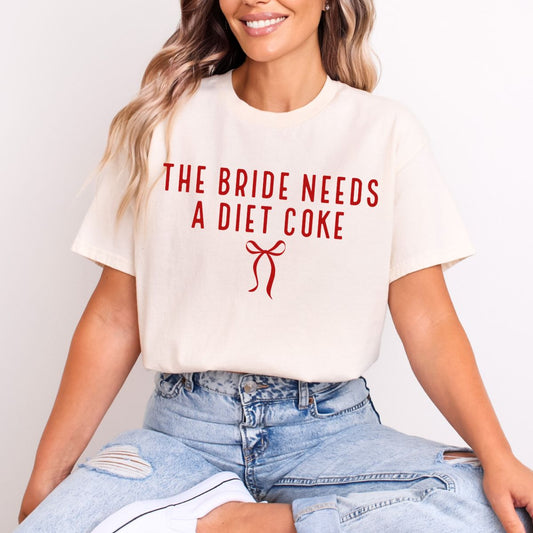 COQUETTE THE BRIDE NEEDS A DIET COKE - DTF TRANSFER