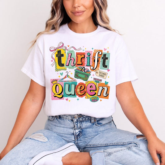 COQUETTE THRIFT QUEEN - DTF TRANSFER