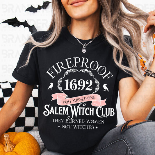 FIREPROOF SALEM WITCH CLUB - DTF TRANSFER