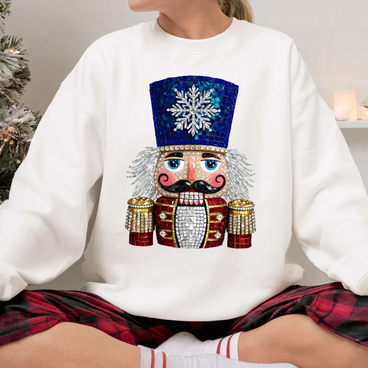 NUTCRACKER *FAUX RHINESTONES* - DTF TRANSFER