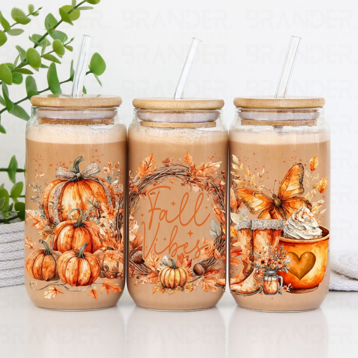 FALL VIBES - 16 OZ - UVDTF