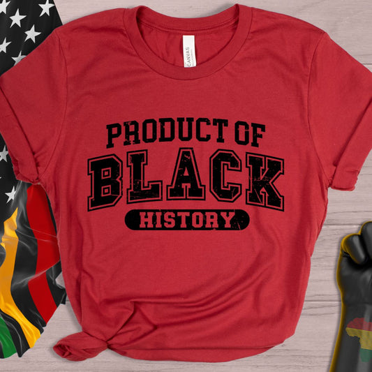 PRODUCT OF BLACK HISTORY - DTF TRANSFER