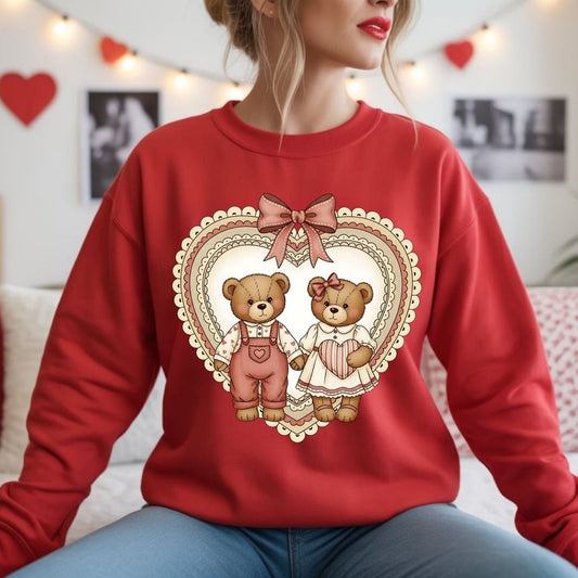 COQUETTE VINTAGE LOVE BEARS - DTF TRANSFER
