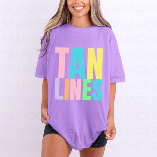 TAN LINES - DTF TRANSFER