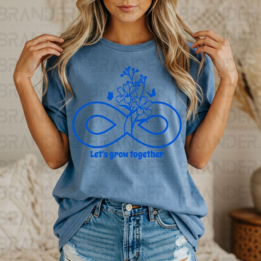 LET'S GROW TOGETHER - DTF TRANSFER