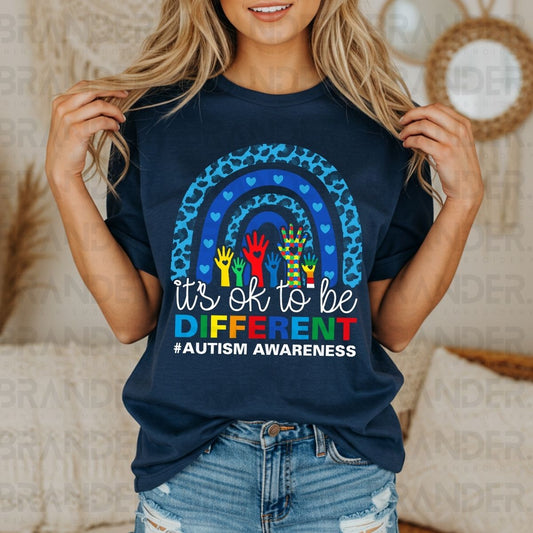 IT'S OK TO BE DIFFERENT - DTF TRANSFER
