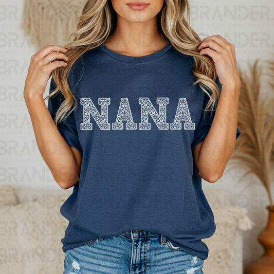 NANA *FAUX LACE* - DTF TRANSFER