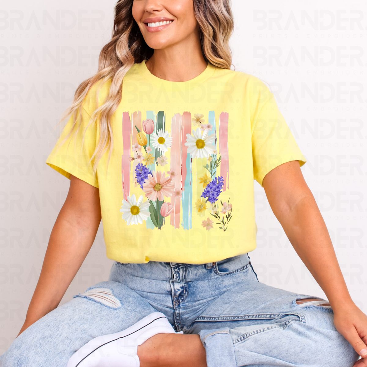 SPRING FLOWERS - DTF TRANSFER