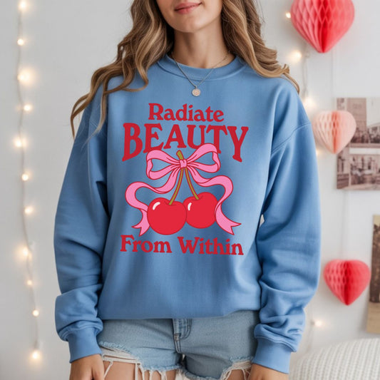 COQUETTE RADIATE BEAUTY FROM WITHIN - DTF TRANSFER