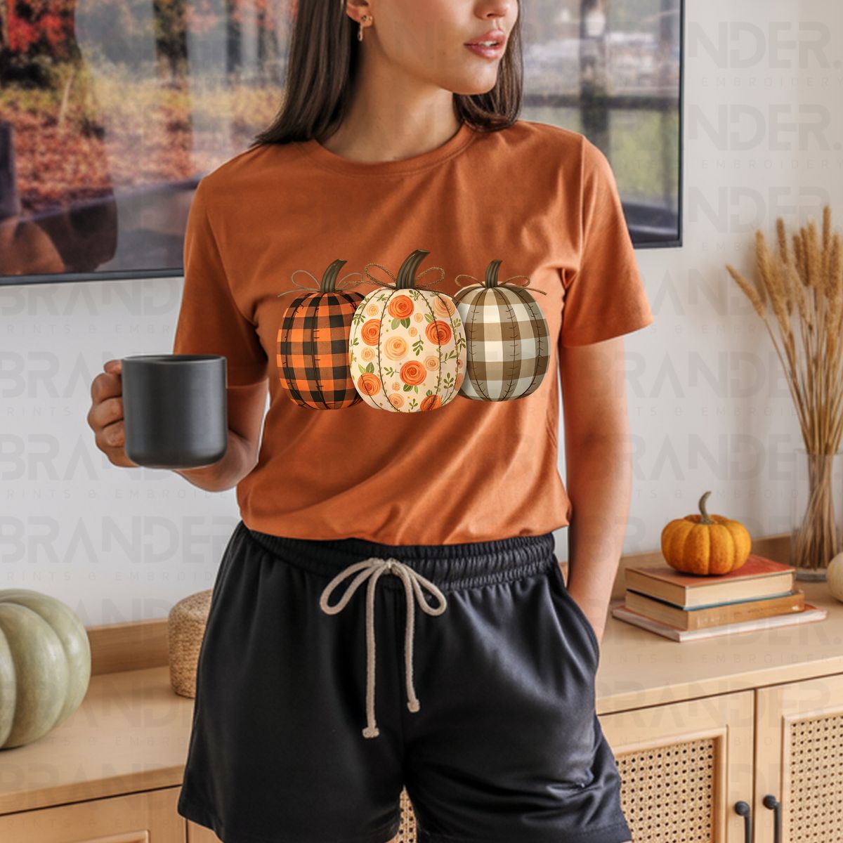 PATCHWORK PUMPKINS - DTF TRANSFER