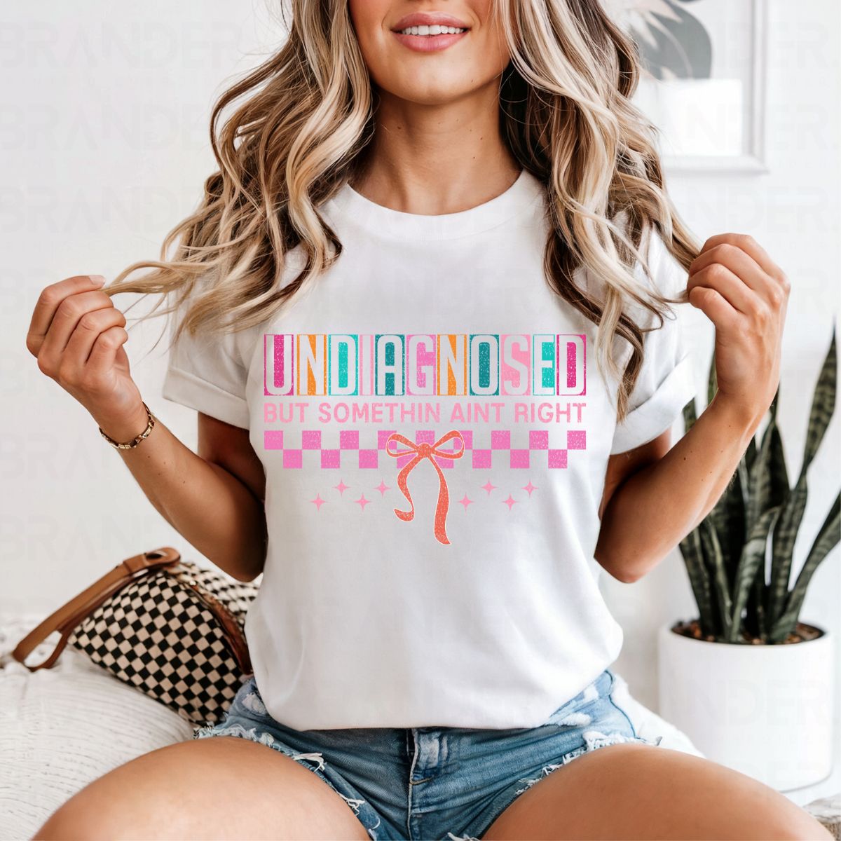 COQUETTE UNDIAGNOSED BUT SOMETHING AINT RIGHT - COMPLETED TEE