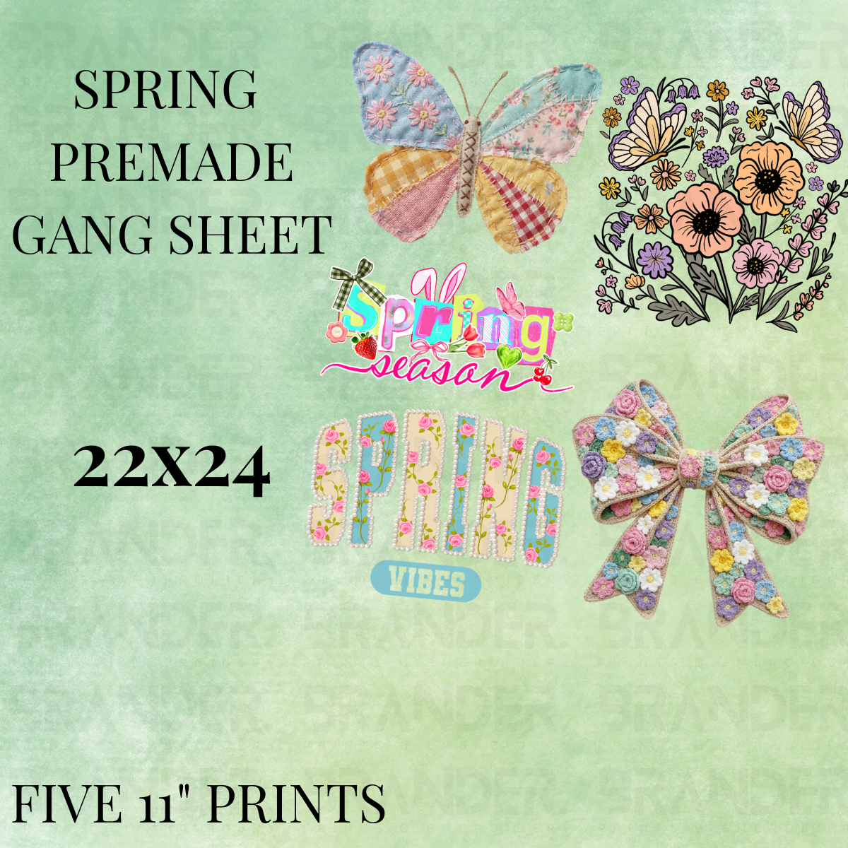 SPRING - 22X24 - PREMADE GANG SHEET